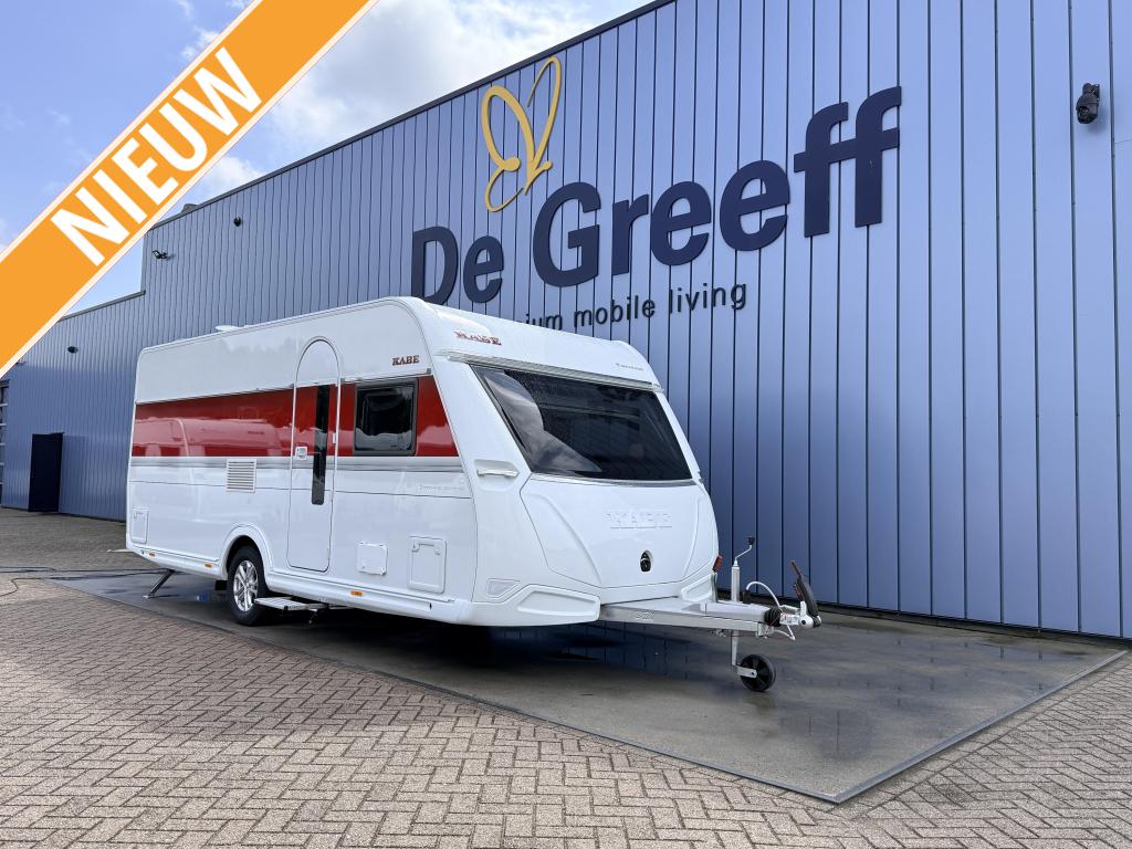 Kabe Smaragd 520 XL KS, Caravans en Kamperen, Rondzit, Bedrijf, Kabe, 6 tot 7 meter