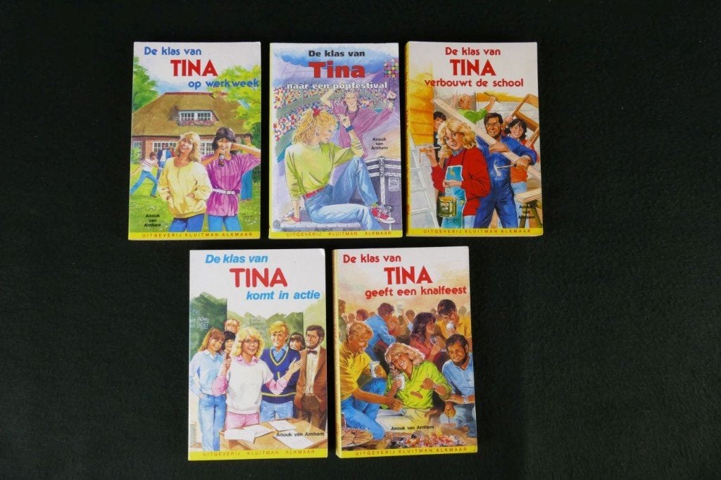 5x de klas van Tina, Anouk van Arnhem, Ophalen of Verzenden, Gelezen