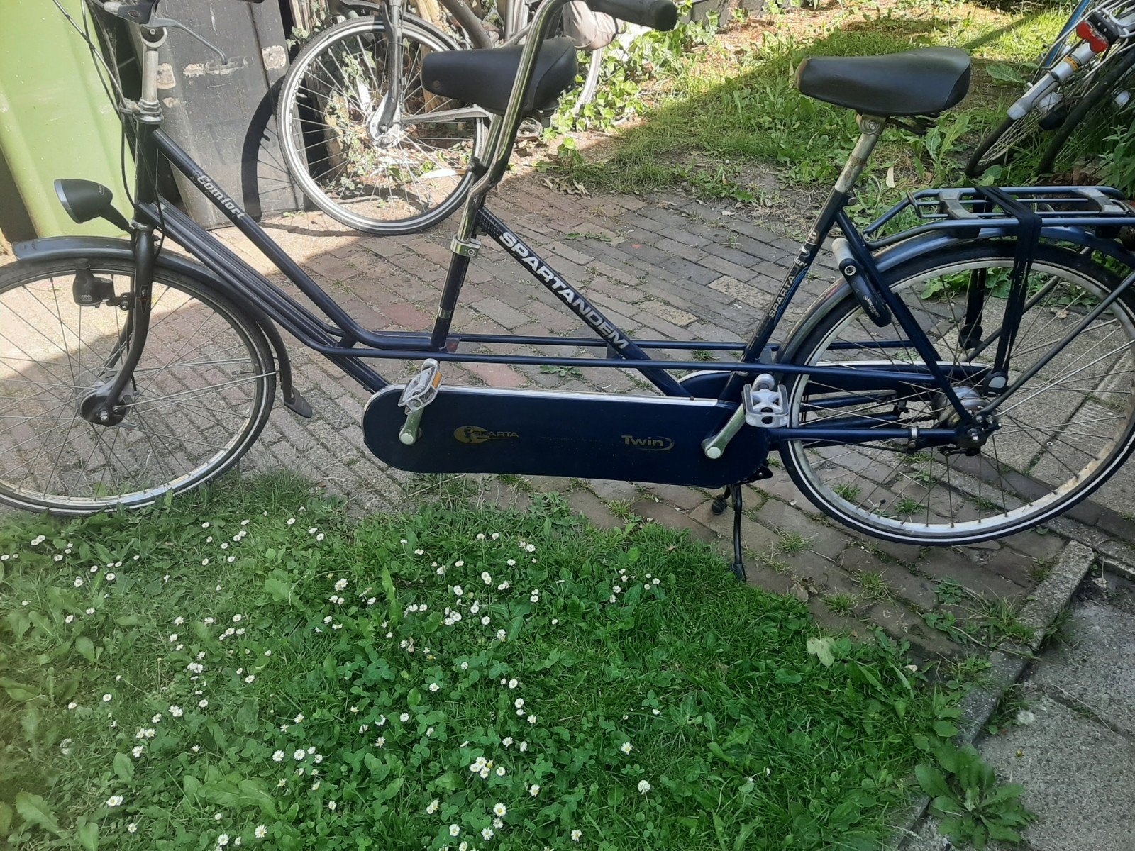Tandem sparta met 4 versnellingen, 55 cm of meer, Ophalen, Gebruikt, Minder dan 10 versnellingen