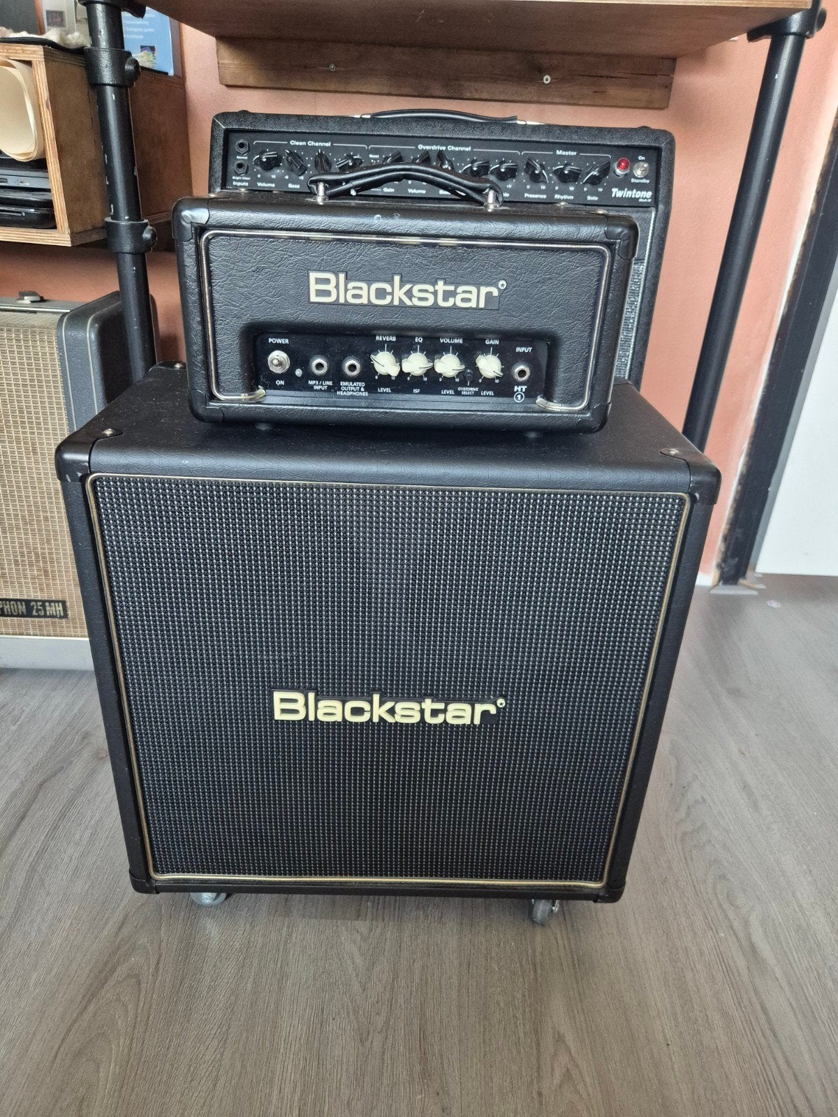 Blackstar HT1 Reverb Head & HT 408 Cabinet, Ophalen, Gebruikt, Gitaar, Minder dan 50 watt