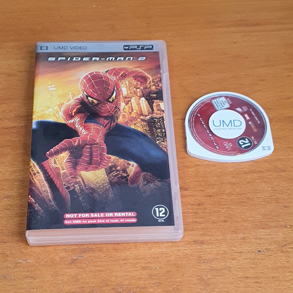 UMD Movie | Spider-Man 2 | Spiderman 2, Spelcomputers en Games, Avontuur en Actie, Gebruikt, 1 speler, Ophalen of Verzenden