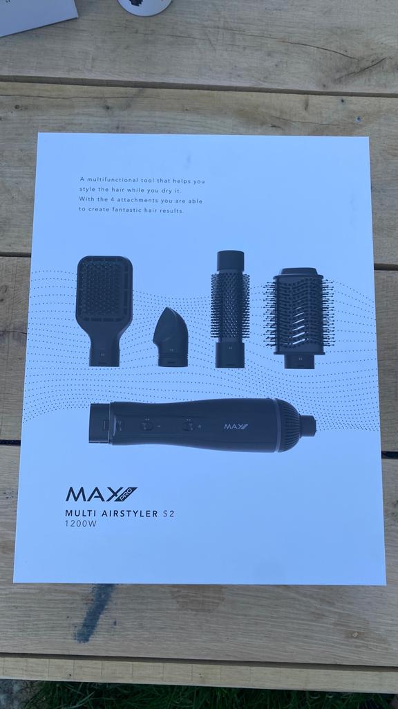 Max Pro Multi Airstyler S2 - Multifunctionele Föhnborstel, Ophalen of Verzenden, Nieuw, Haarverzorging