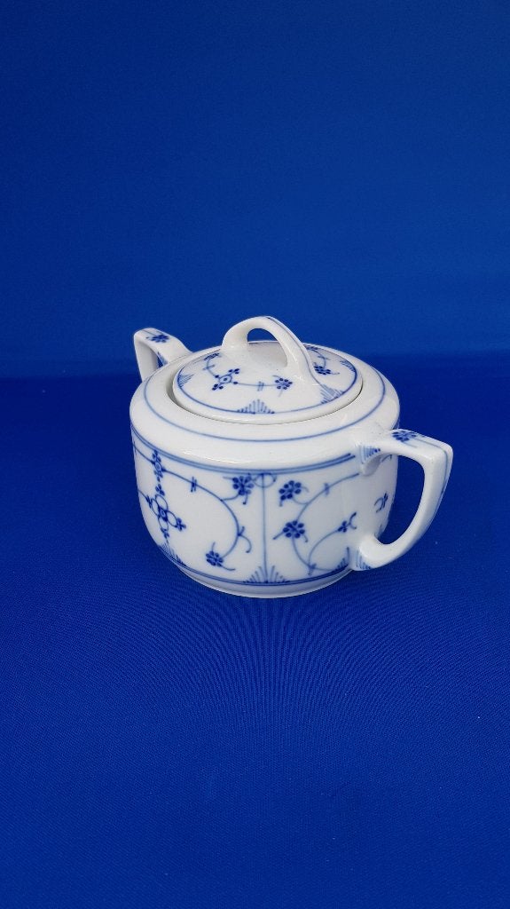 Blau Saks Jager suikerpot potje met deksel. Puntgaaf. 7B5, Ophalen of Verzenden