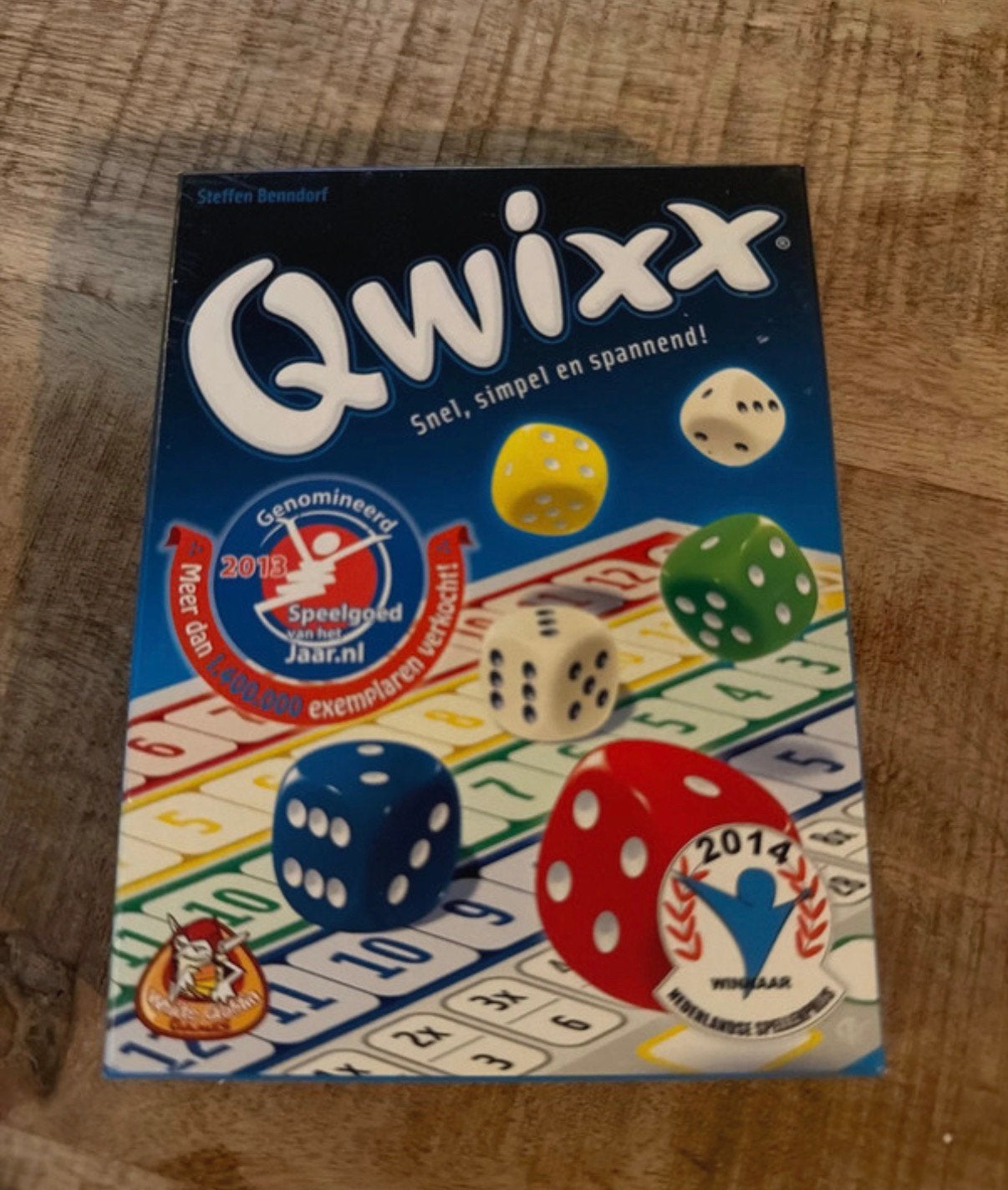 Qwixx dobbelspel, Ophalen of Verzenden, Zo goed als nieuw