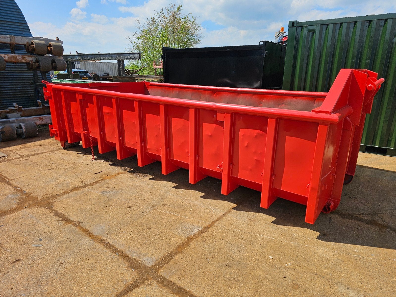 Nette 12m3 haakarm container, Ophalen, Xxx, Xxx, Xxx