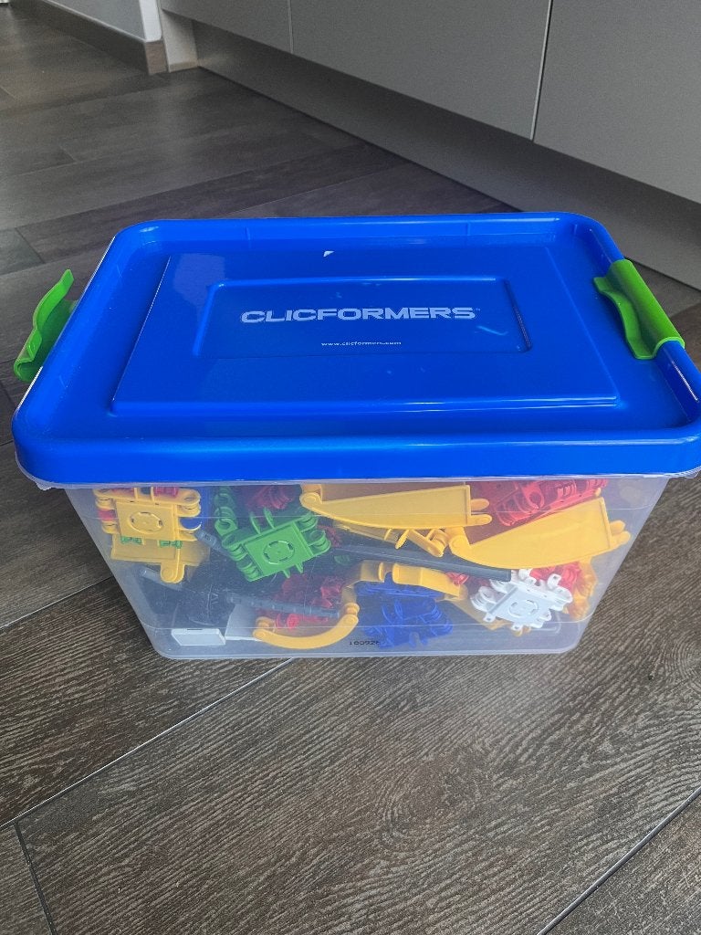 Clicformers complete doos, Kinderen en Baby's, Speelgoed | Bouwstenen, Ophalen, Zo goed als nieuw, Overige merken