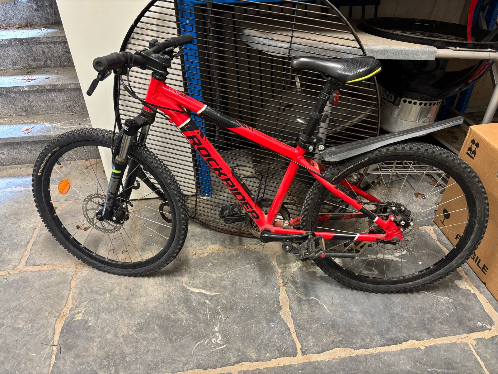 Rockrider ST900 Mountainbike - Rood - Zo goed als nieuw, Overige merken, Hardtail, Heren, Ophalen of Verzenden