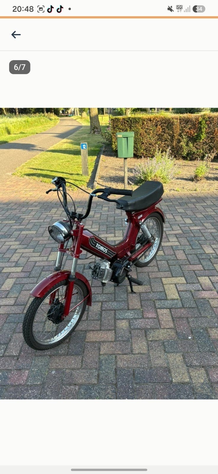Gezocht: Tomos A35 of A3 opknapper met geldig kenteken, Fietsen en Brommers, Ophalen, Gebruikt, Overige modellen