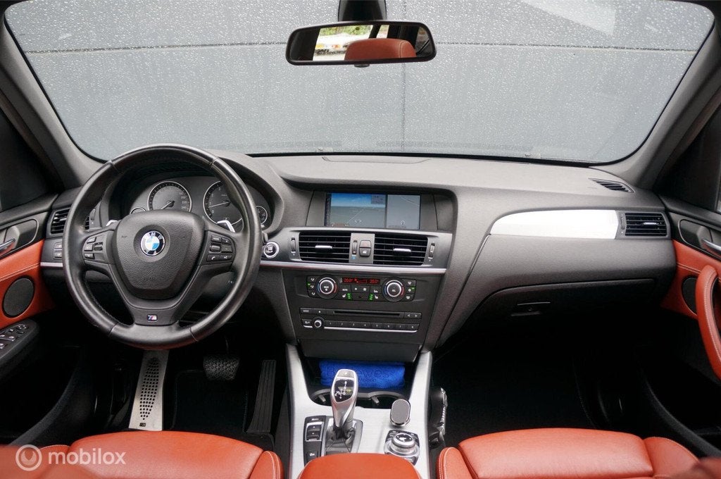 BMW X3 xDrive35i M-Sport High Executive Navi Cruise Leder !, Auto's, BMW, Gebruikt, Zwart, Vierwielaandrijving, 129 €/maand