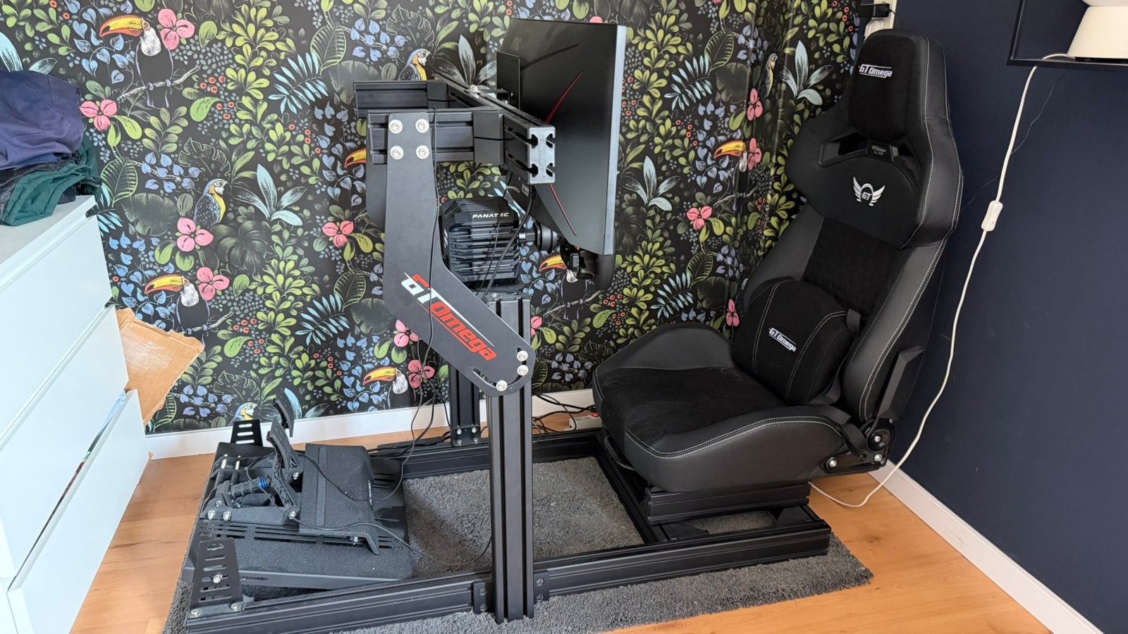 Complete Fanatec Sim Racing Setup, Ophalen, 1 speler, Racen en Vliegen, Zo goed als nieuw