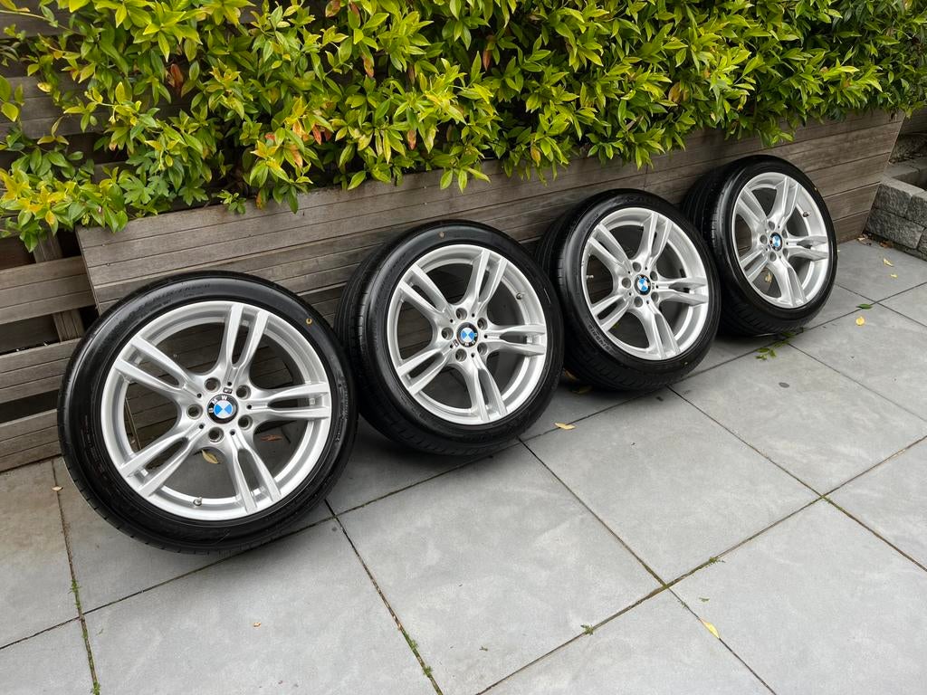 BMW velgen 18 inch 400m met Falken Azenis banden, Auto-onderdelen, Banden en Velgen, Ophalen, 18 inch, Velg(en), Zomerbanden