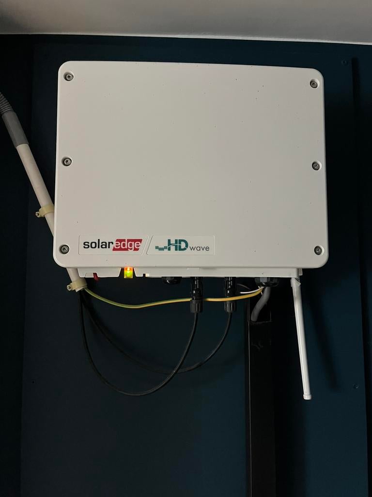 Te koop Solar Edge  omvormer incl 7 panelen met optimizer, Hobby en Vrije tijd, Elektronica-componenten, Ophalen, Gebruikt