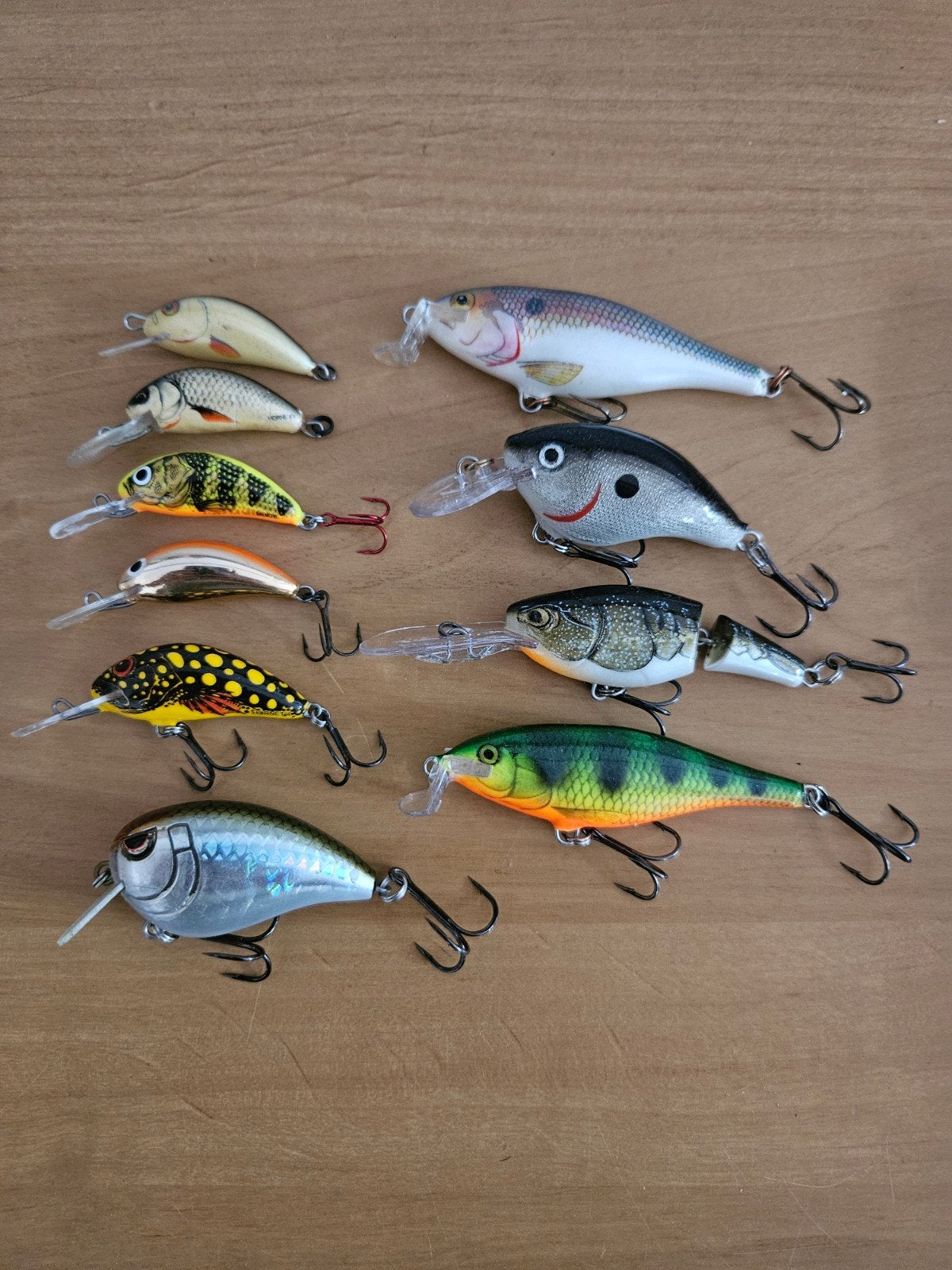 10 x Kunstaas Salmon Hornet Rapala Spro Fat John, Watersport en Boten, Ophalen of Verzenden, Overige typen
