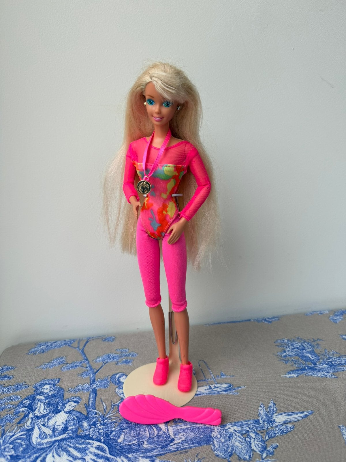 VINTAGE Gymnastics Barbie 1993, Ophalen of Verzenden, Zo goed als nieuw