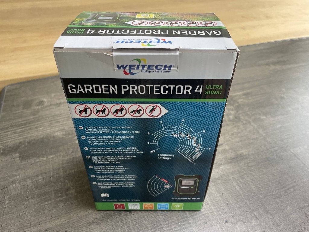Weitech Garden Protector met adapter, Ophalen, Zo goed als nieuw, Ongediertebestrijding