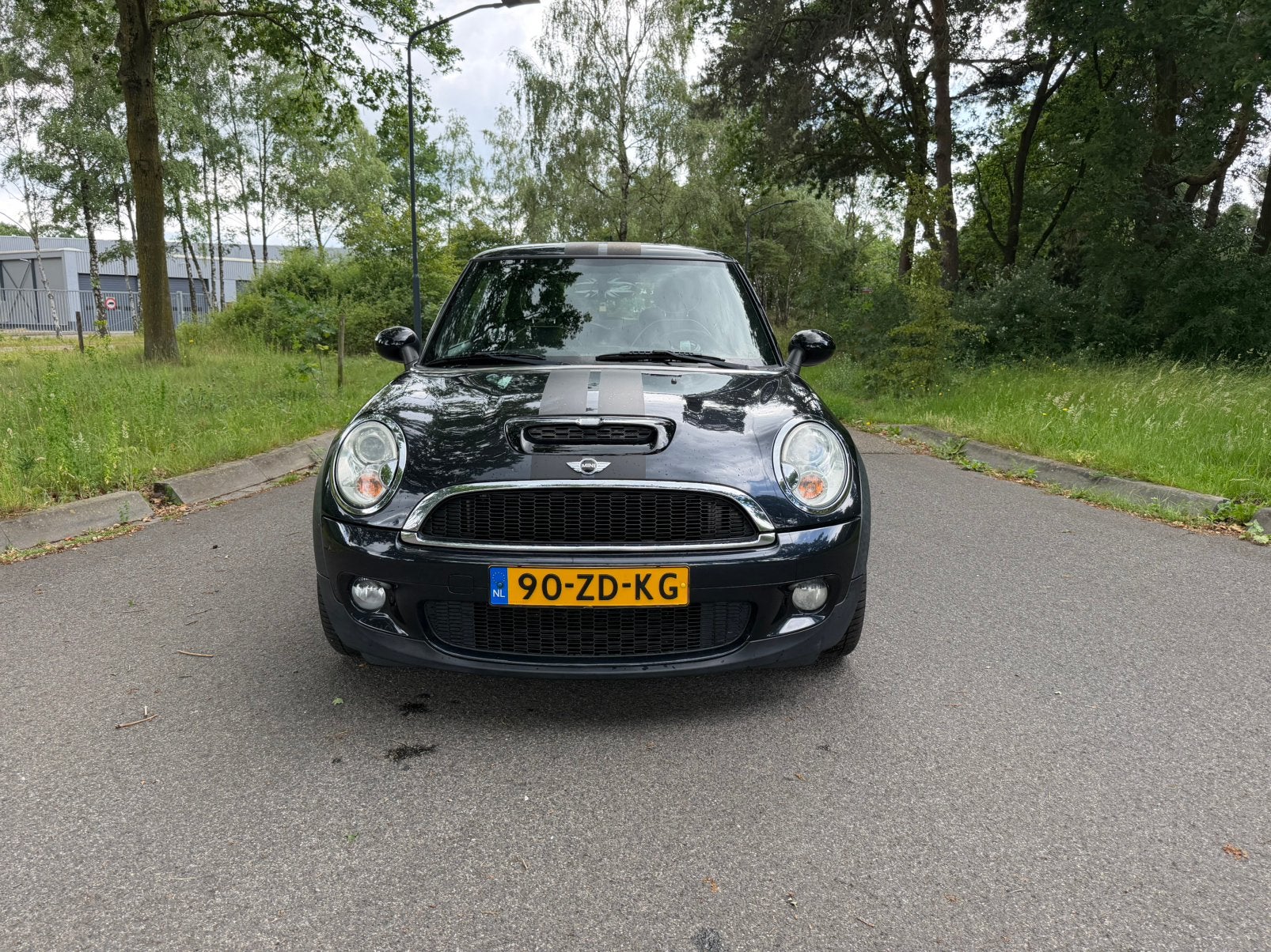 Mini 1.6 16V Cooper S 128KW 2008 Zwart, Auto's, Mini, Voorwielaandrijving, Zwart, 4 cilinders, 4 stoelen