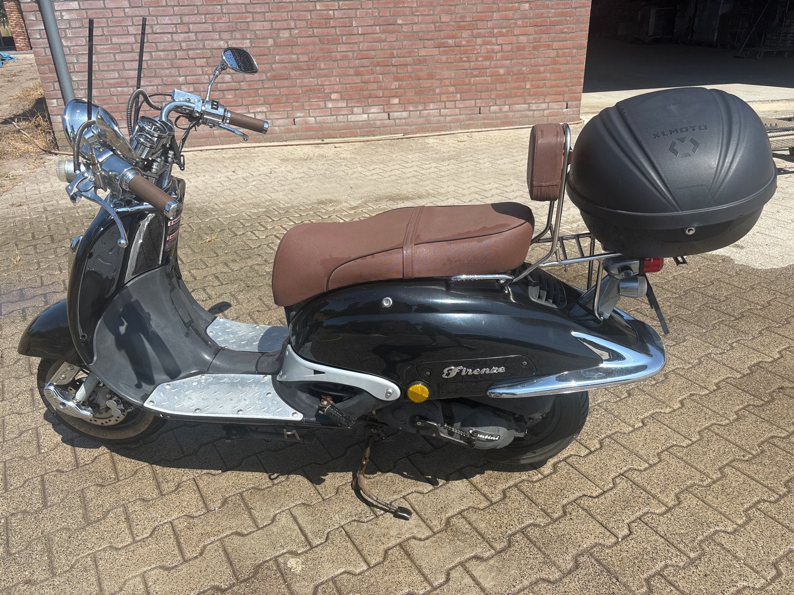 Santini Firenze Scooter - Zuinig en Goed Onderhouden, Fietsen en Brommers, Ophalen, Gebruikt, Benzine, Overige merken