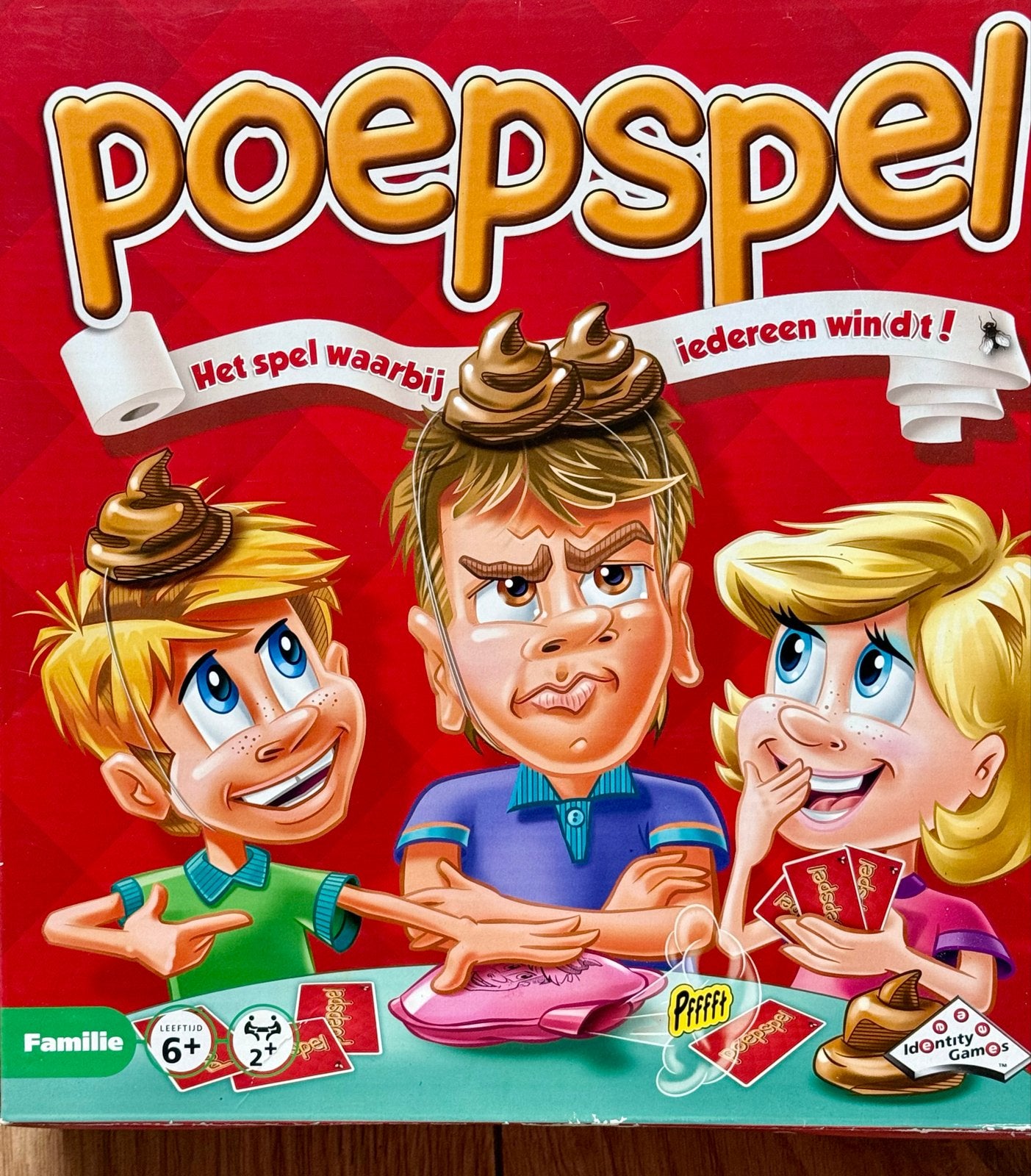 Poepspel: Hilarisch familiespel voor jong en oud!, Hobby en Vrije tijd, Gezelschapsspellen | Bordspellen, Een of twee spelers