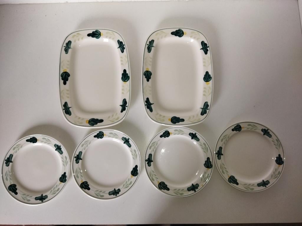 Boerenbont groen aquarelle Royal boch, Overige typen, Ophalen of Verzenden, Zo goed als nieuw, Aardewerk