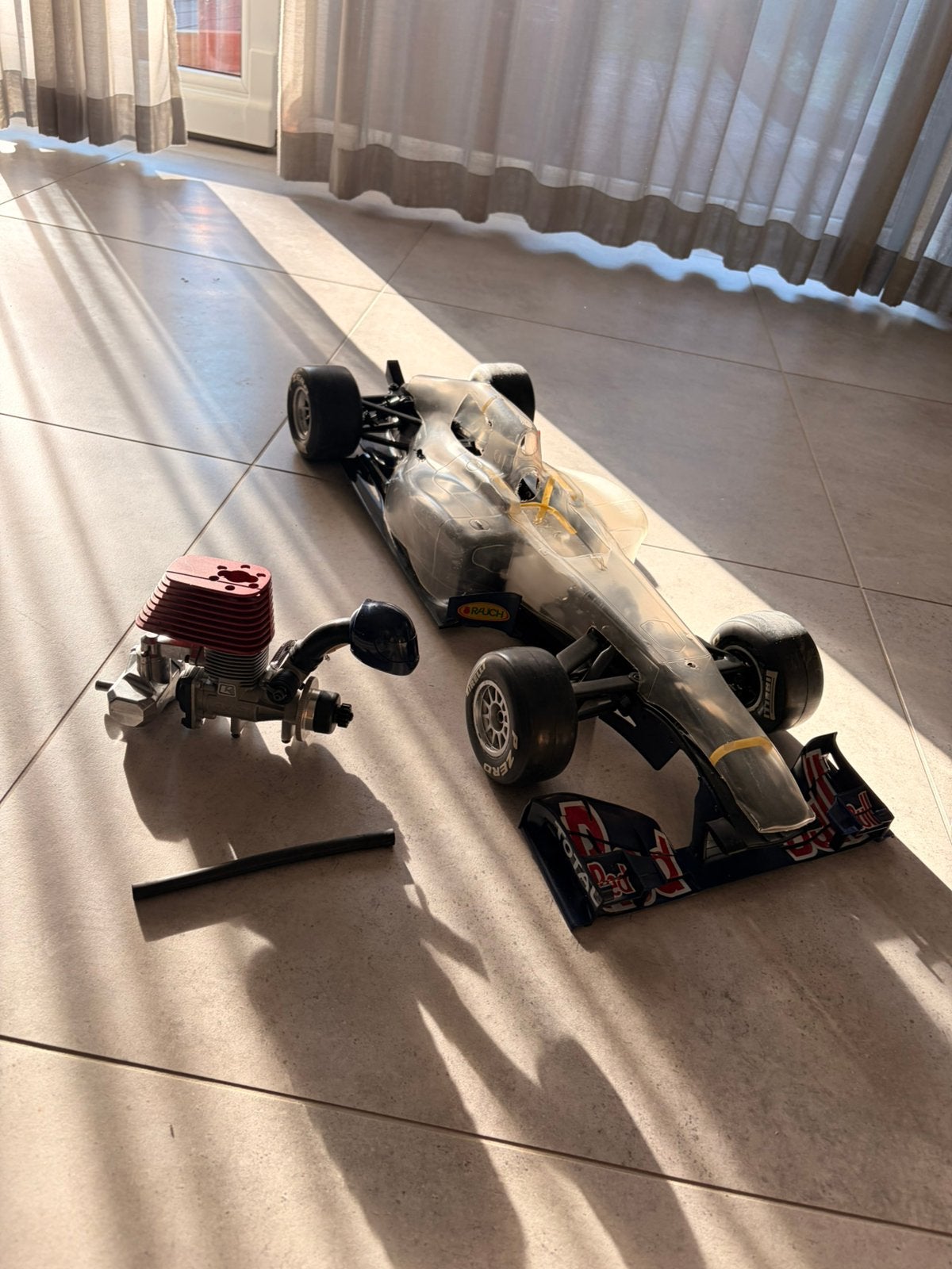 DeAgostini rb7 nitro rc, Ophalen of Verzenden, Zo goed als nieuw, Nitro