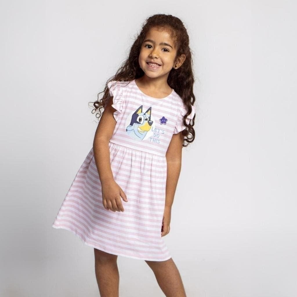 Bluey Zomerjurk - Maat 98 - 104 - 110 - Katoen, Kinderen en Baby's, Kinderkleding | Maat 98, Nieuw, Ophalen of Verzenden, Jurk of Rok