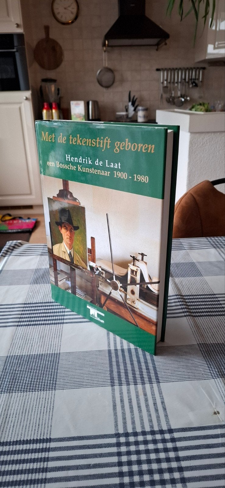 Hendrik de Laat  tafelboek met al zijn etsen erin, Ophalen, Zo goed als nieuw