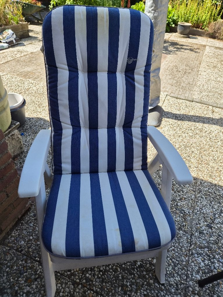 tuinstoel, Tuin en Terras, Ophalen, Gebruikt, Kunststof, Stapelbaar