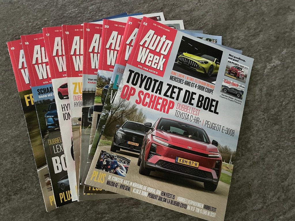 Autoweek week 15 t/m 22, Ophalen of Verzenden, Zo goed als nieuw, Sport en Vrije tijd