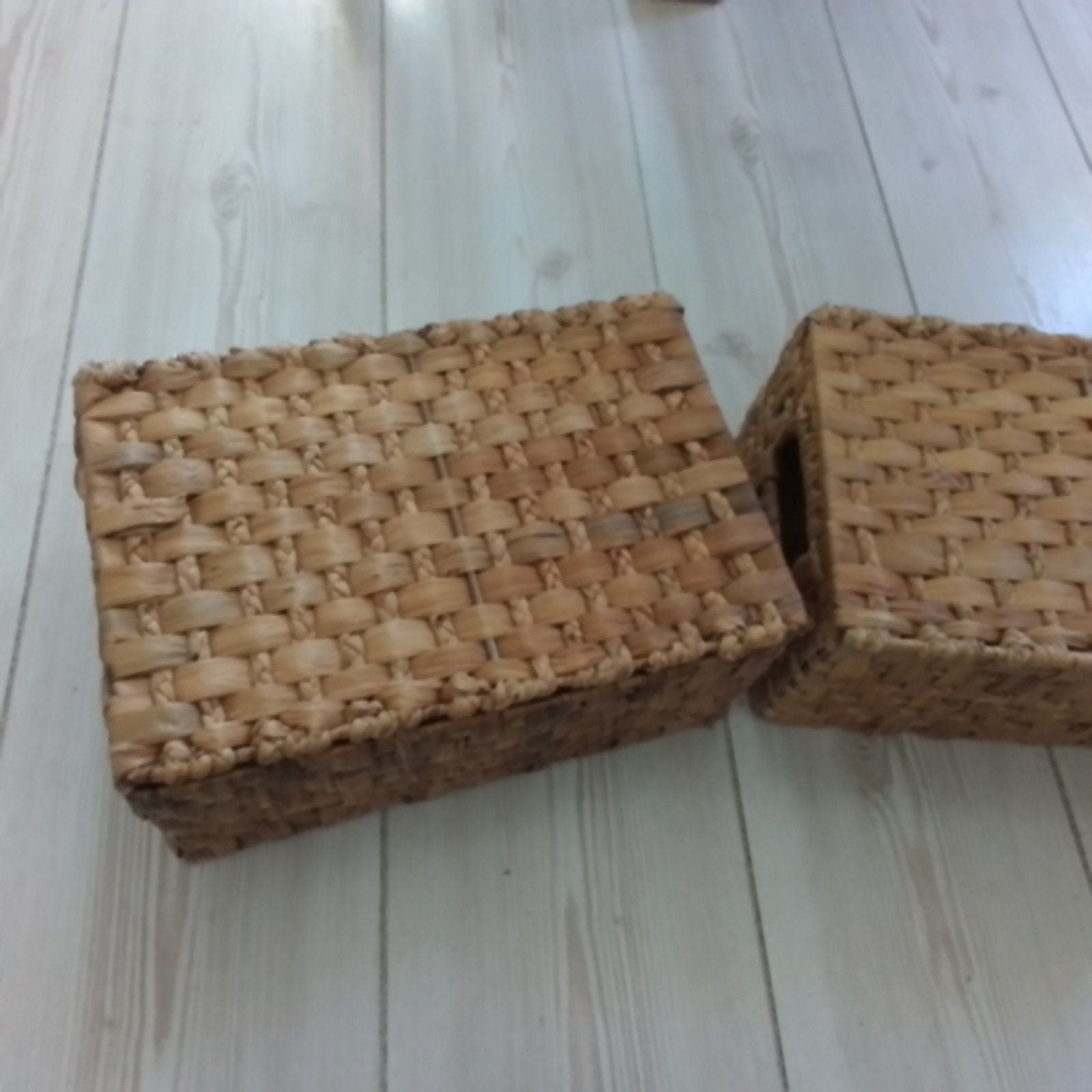 rieten manden, Ophalen of Verzenden, Gebruikt, Rechthoekig, Riet