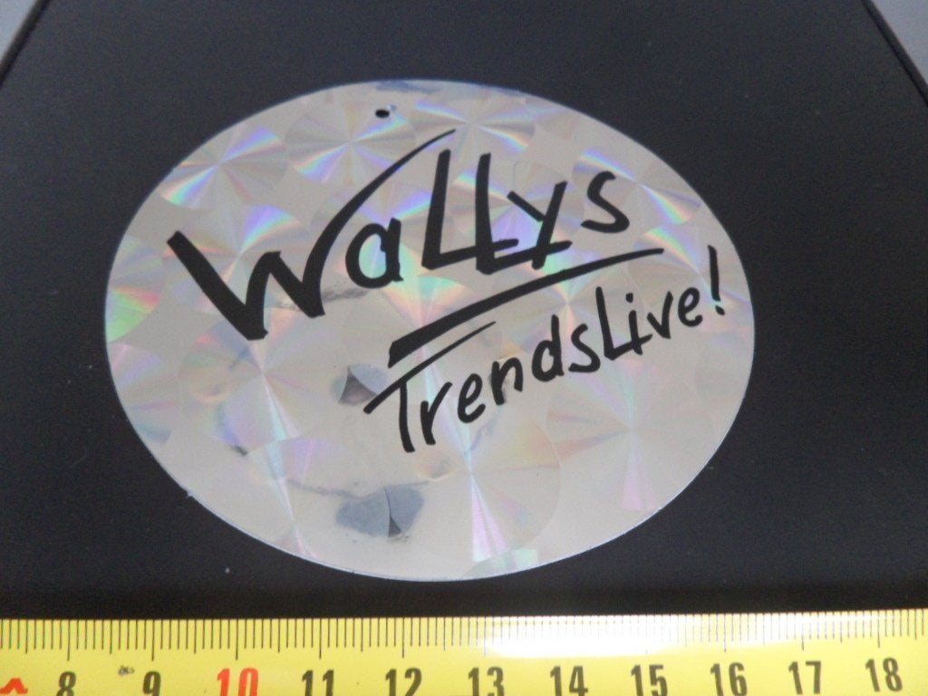 sticker WALLYS Trendslive !, Ophalen, Zo goed als nieuw