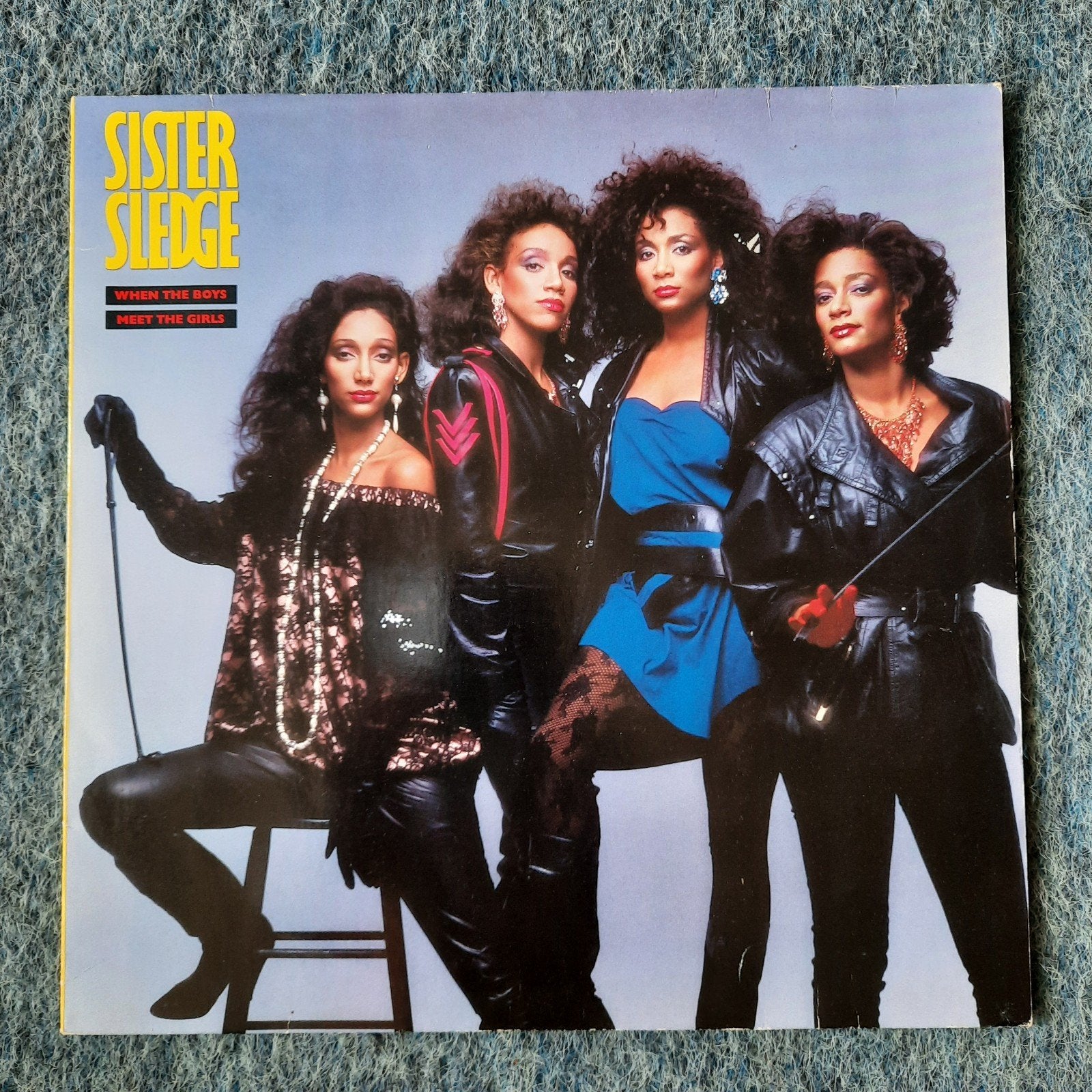 LP Sister Sledge - When The Boys Meet The Girls, LP, Ophalen of Verzenden, Zo goed als nieuw, Inclusief binnenhoes