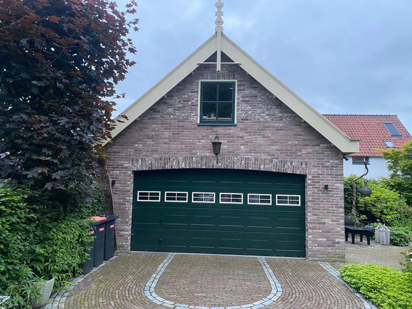 Garagedeur hormann electrische met afstandbediening, Ophalen, Gebruikt, Garagedeur, 120 cm of meer