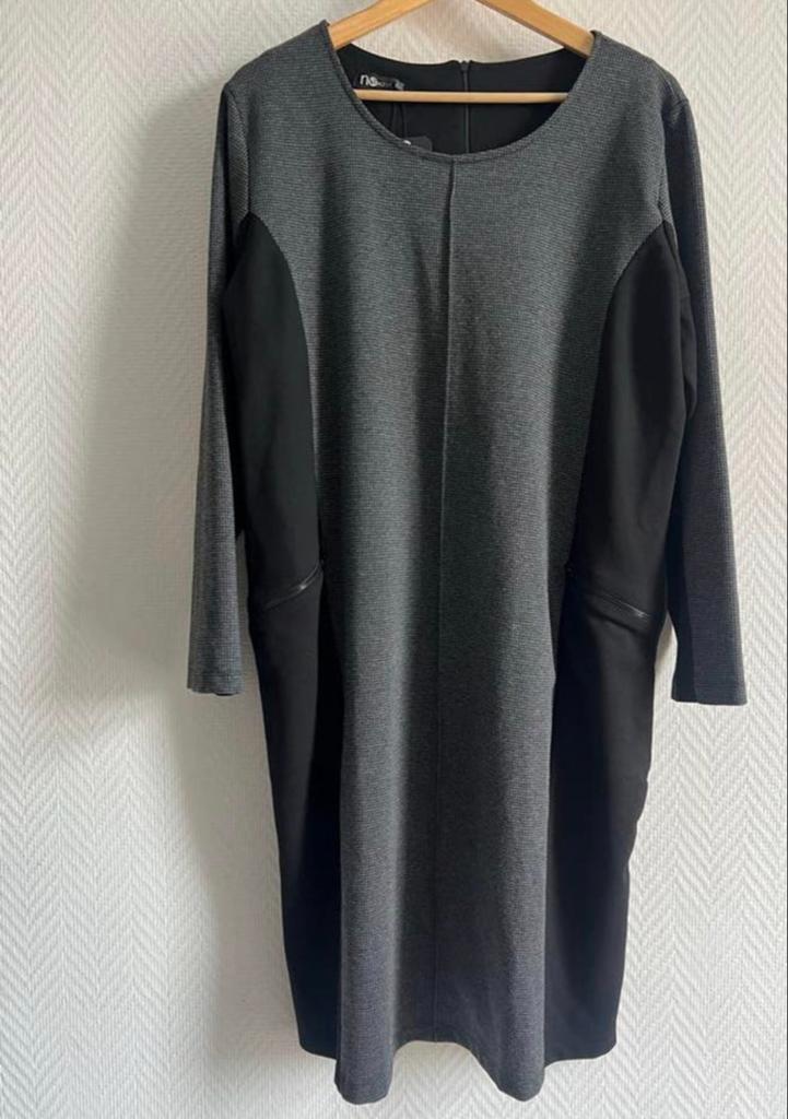 No Secret jurk, maat 50, Kleding | Dames, Ophalen of Verzenden, Nieuw, Grijs, Jurk