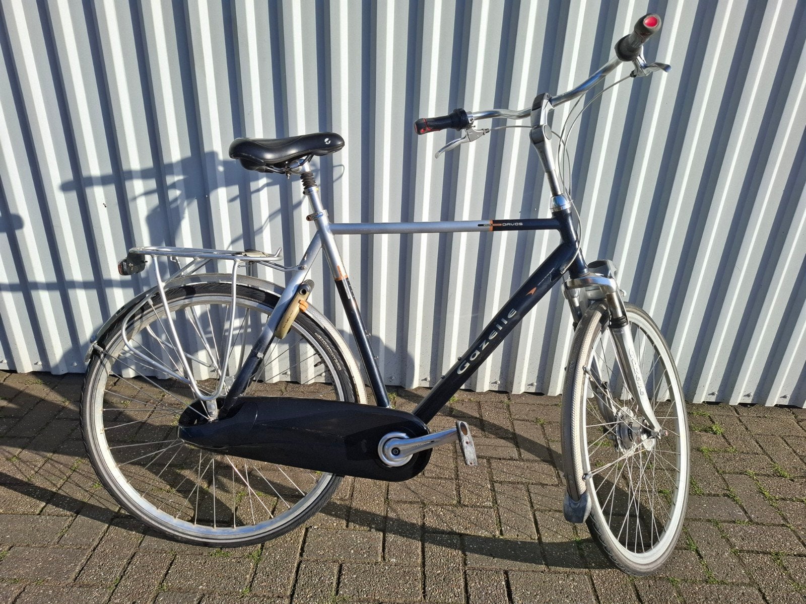 Gazelle Davos herenfiets, Fietsen en Brommers, Fietsen | Heren | Herenfietsen, Versnellingen, Ophalen of Verzenden, Zo goed als nieuw