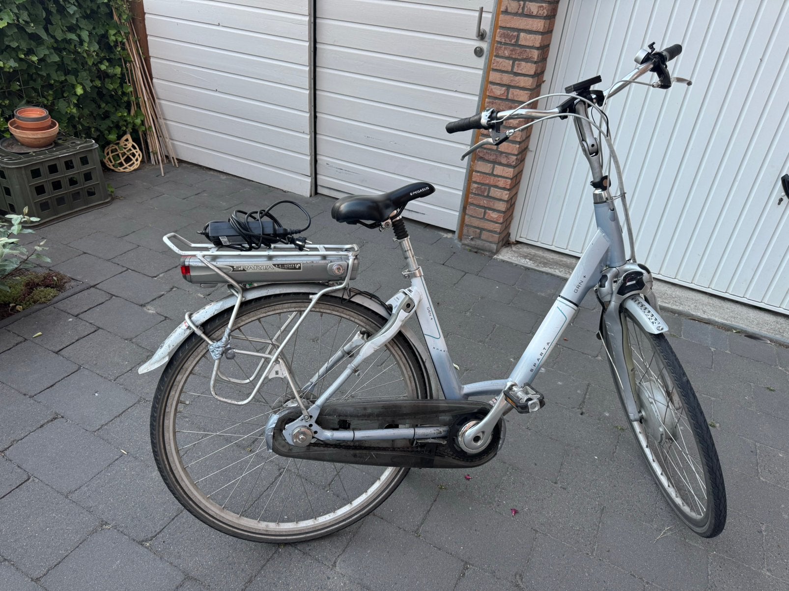 Sparta elektrische fiets voor onderdelen, Ophalen, Gebruikt, Minder dan 30 km per accu, Sparta