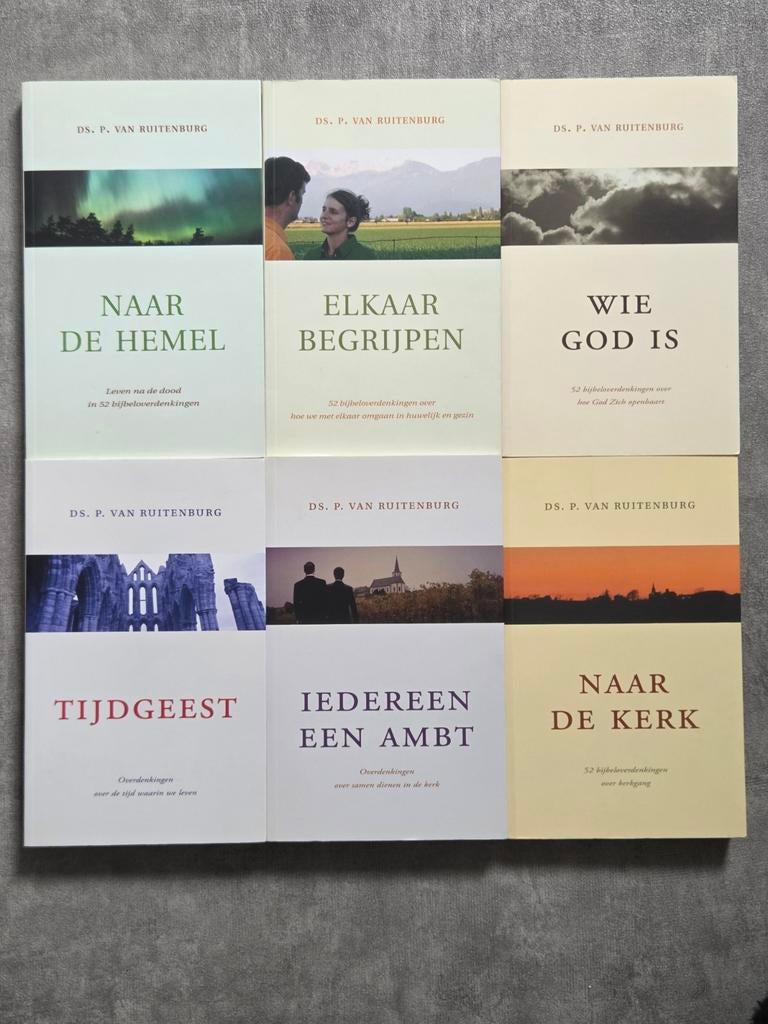 Ds. P. van Ruitenburg - overdenkingen, Ophalen of Verzenden, Gelezen, Overige onderwerpen