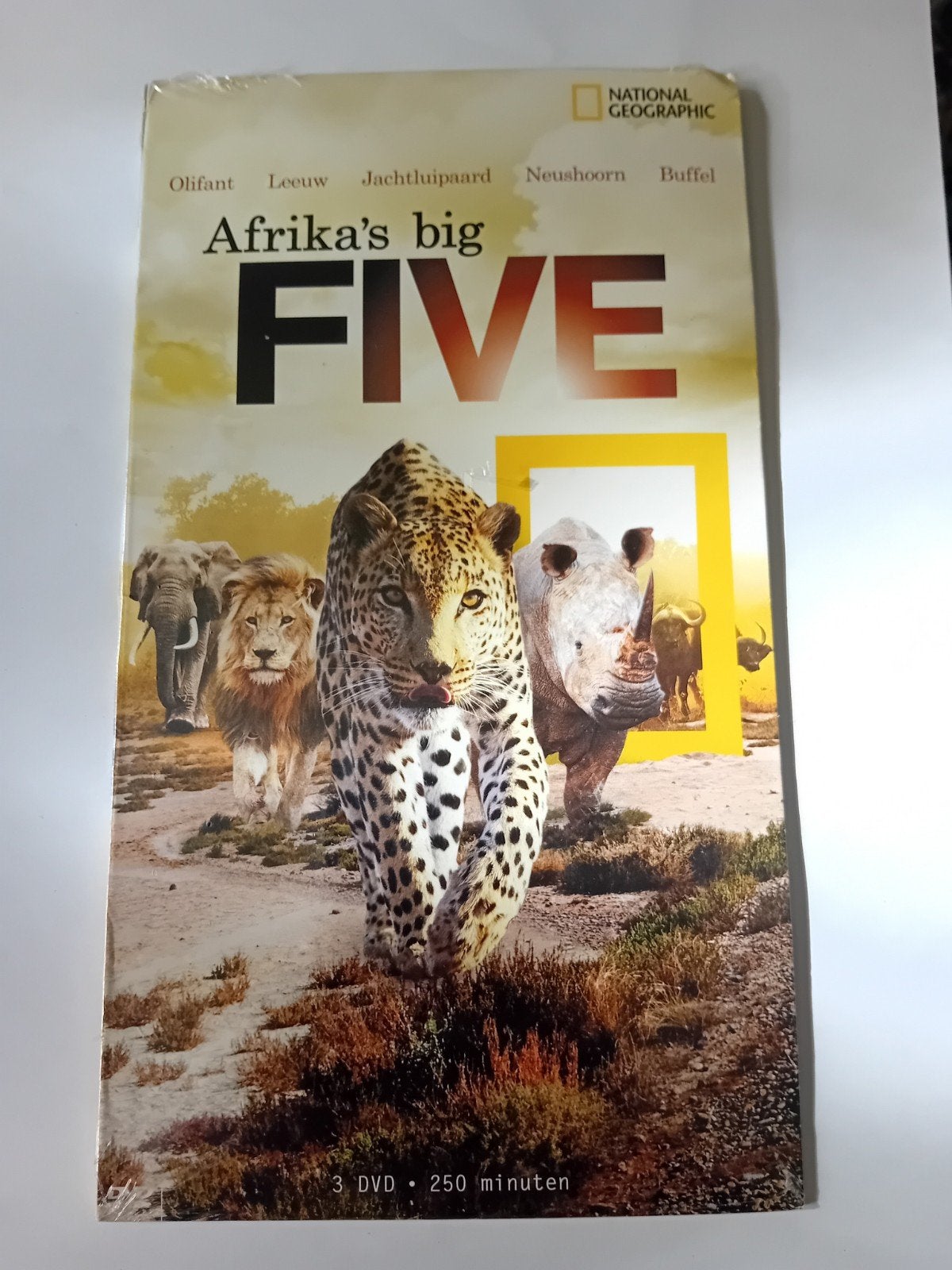 National Geographic: Afrika's Big Five (3 DVD Boxset), Engels, Verzenden, Alle leeftijden, Nederlands