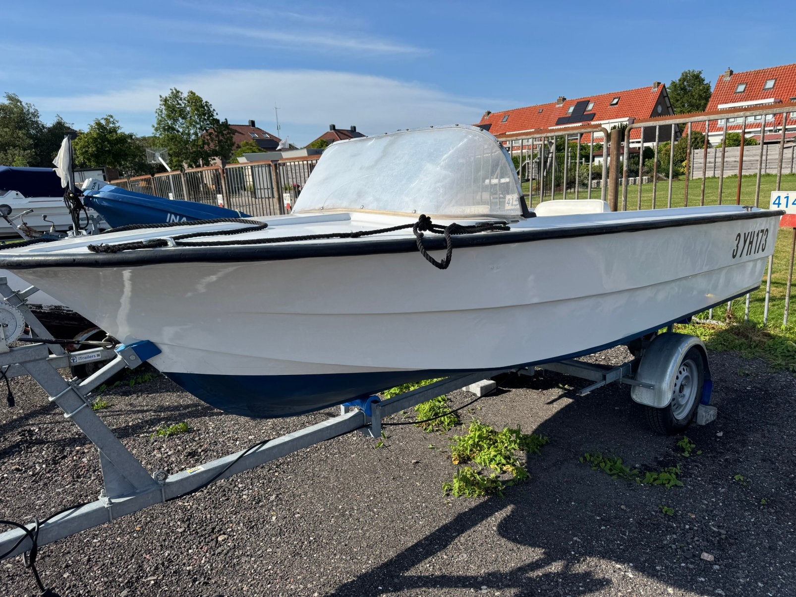 Almarine 44, Ophalen, Minder dan 70 pk, Buitenboordmotor, Polyester