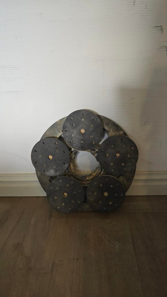 Schuurmachine schijf met 5 schuurpads, Ophalen