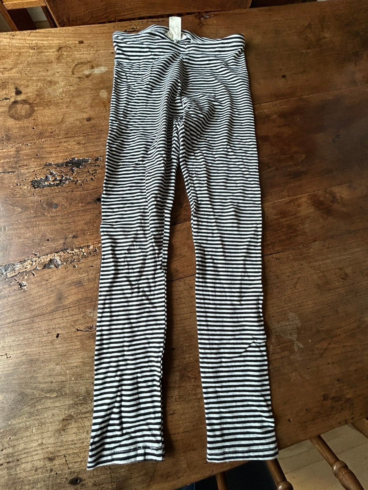 Blauw gestreepte legging H&M 134, Kinderen en Baby's, Kinderkleding | Maat 134, Ophalen of Verzenden, Zo goed als nieuw, Meisje