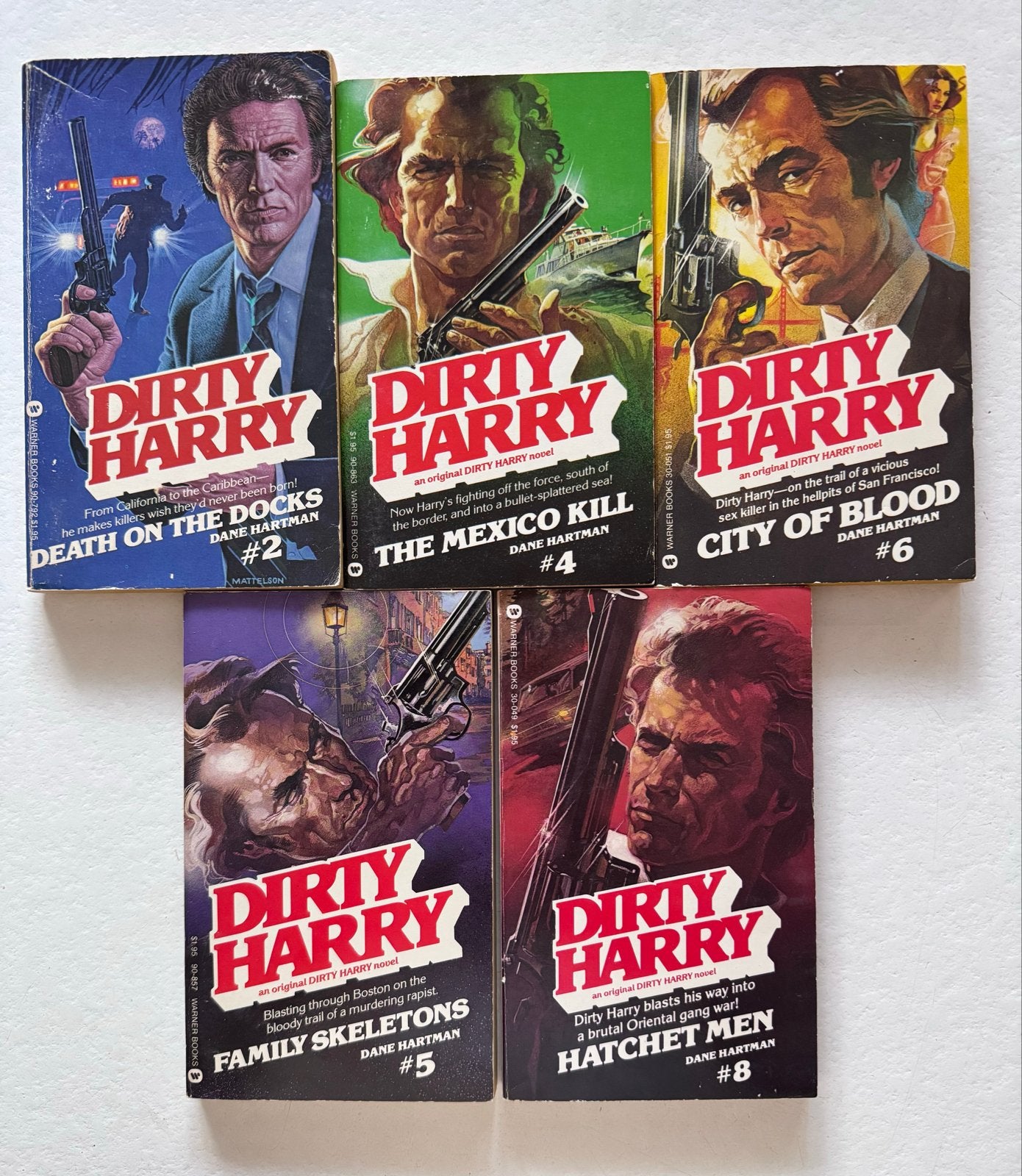 Dirty Harry - Dane Hartman - vintage paperbacks english, Ophalen of Verzenden, Gelezen
