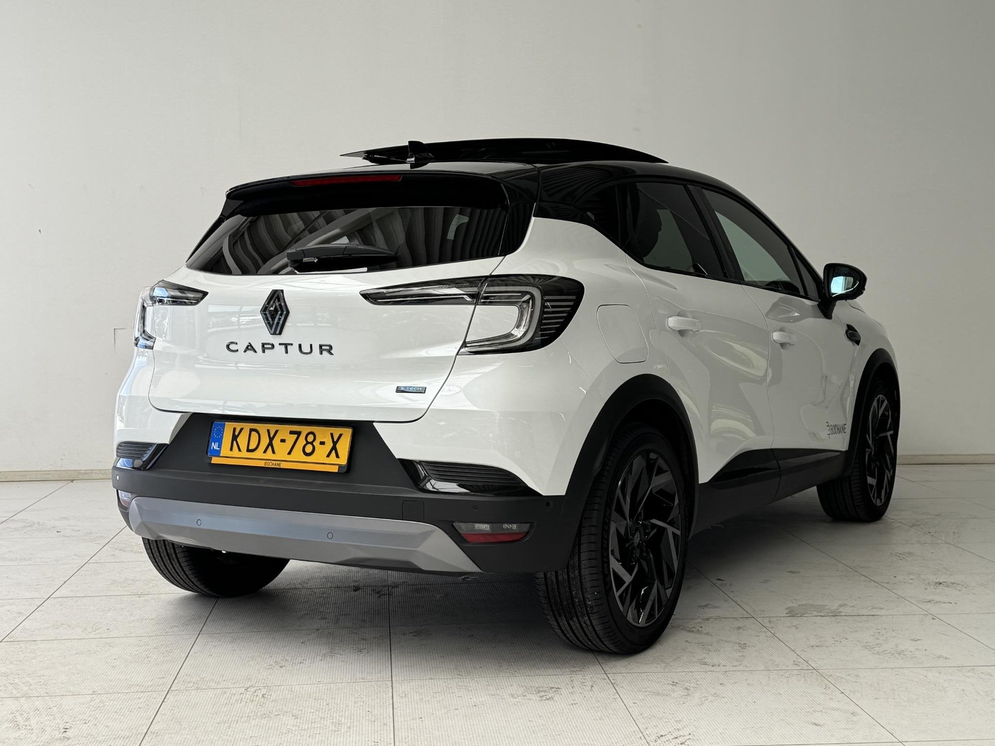 Renault Captur 1.8 E-Tech full hybrid 160 Esprit Alpine | DE, Auto's, 1789 cc, 4 cilinders, Met garantie (alle), Wit