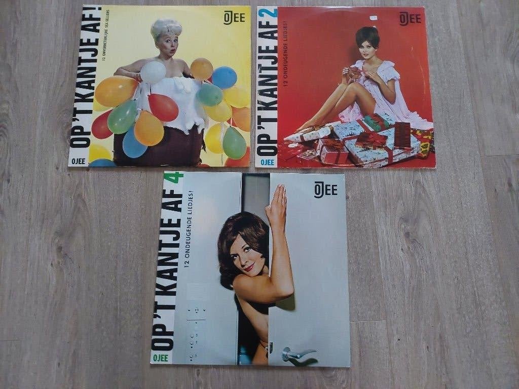 3 PIKANTE LP ,s OP 'T KANTJE AF JAREN 60. GRA 2 LP,S HEINTJE, LP, Overige genres, Overige formaten, Ophalen of Verzenden