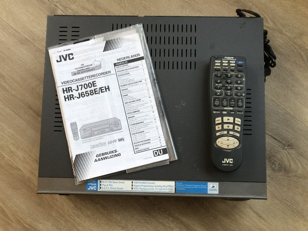 JVC Video recorder HR-J700E, Ophalen, Gebruikt, VHS-speler of -recorder