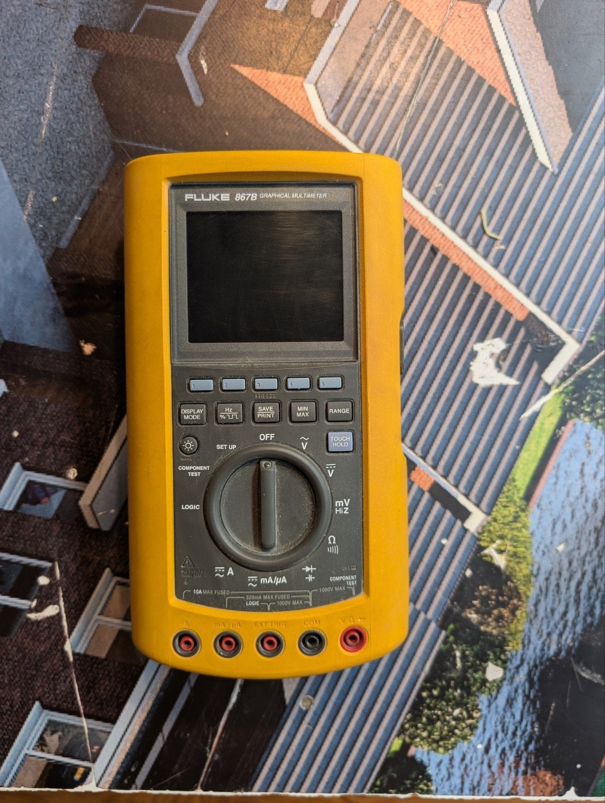 Fluke 867B Grafische Multimeter, Ophalen of Verzenden, Gebruikt