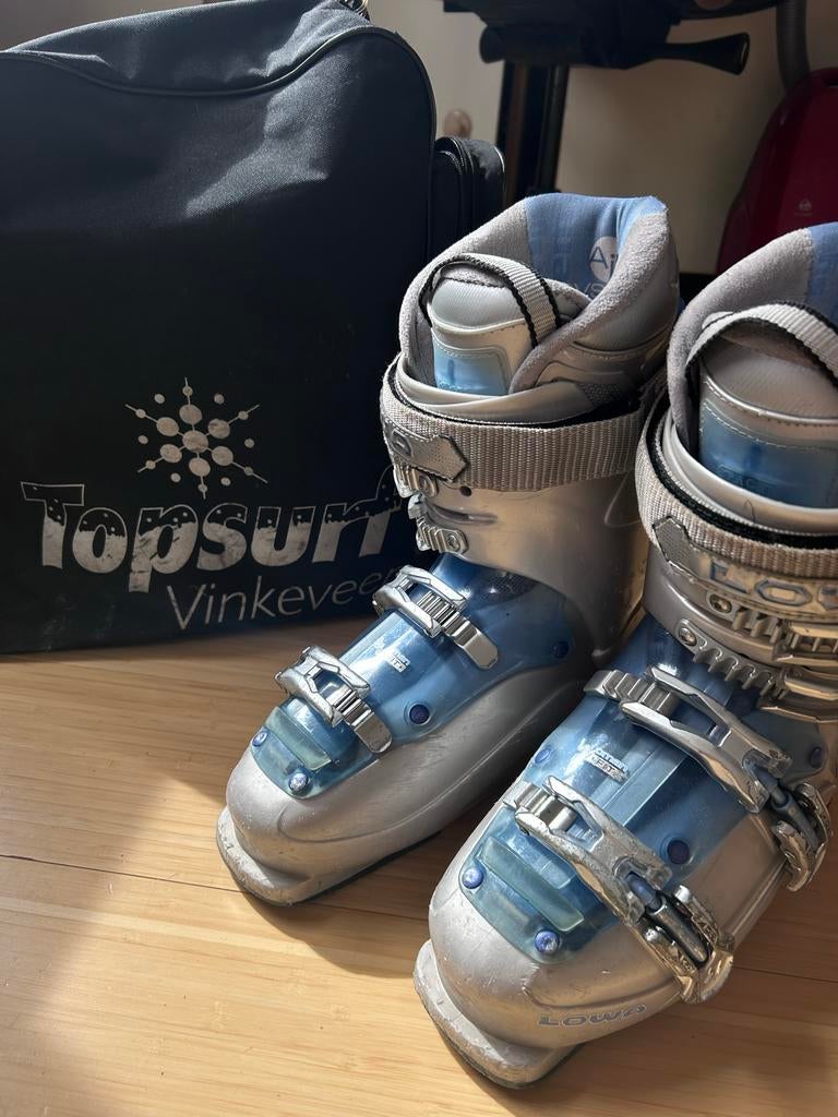 Lowa AC80 skischoenen met air system, Sport en Fitness, Skiën en Langlaufen, Overige merken, 160 tot 180 cm, Gebruikt, Schoenen