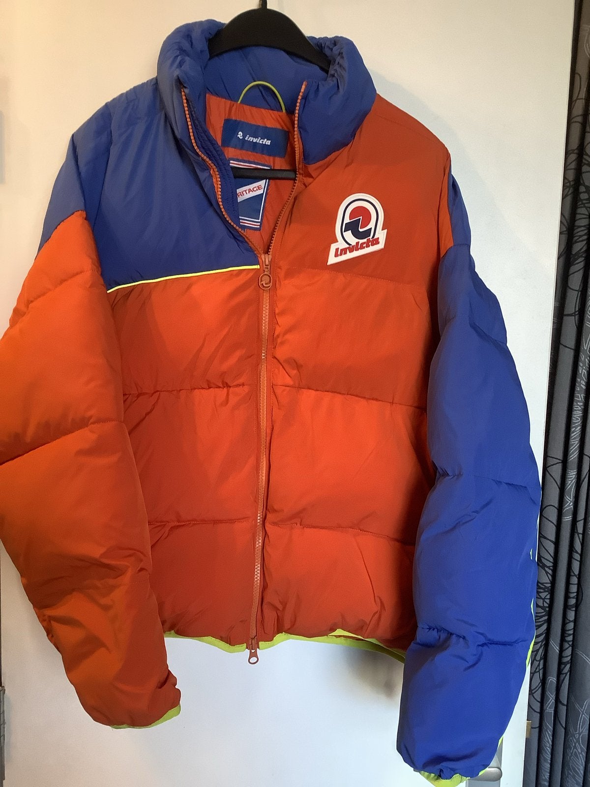 Invicta Puffer Jacket - als nieuw , Maat S, Ophalen of Verzenden, Zo goed als nieuw, Meerkleurig
