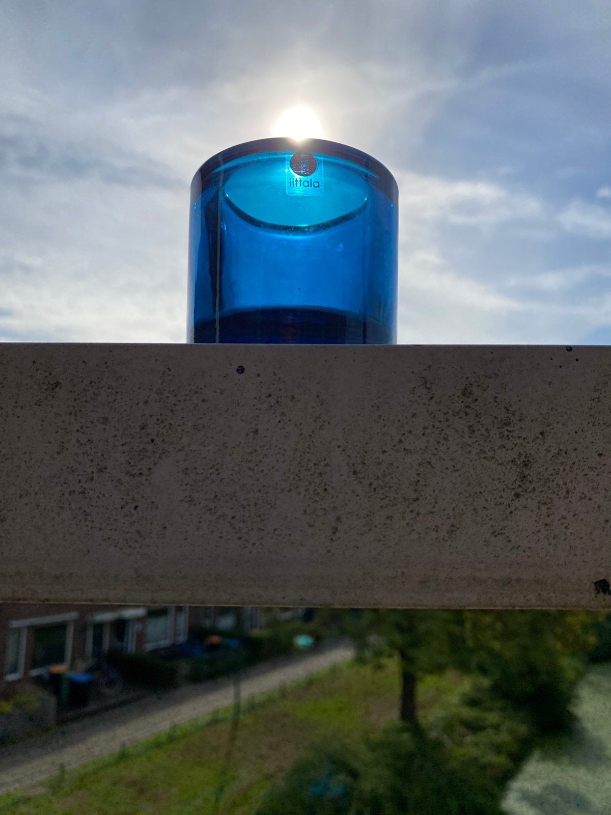 Littala kivi blauw, Huis en Inrichting, Ophalen of Verzenden, Blauw