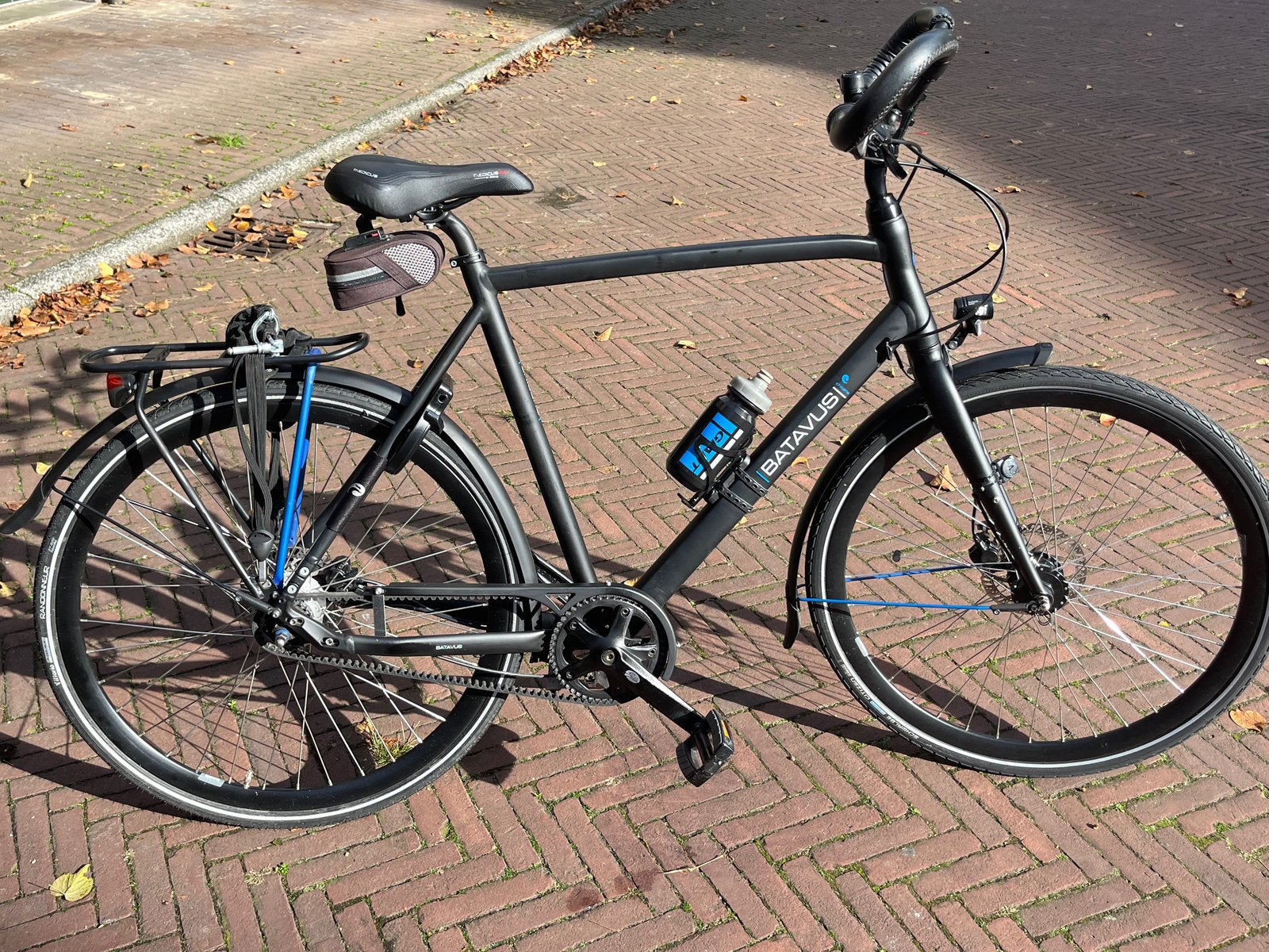 ZGAN Batavus H61 beltdrive schrijfrem naafdynamo, Fietsen en Brommers, Ophalen, Batavus, Zo goed als nieuw, 57 tot 61 cm