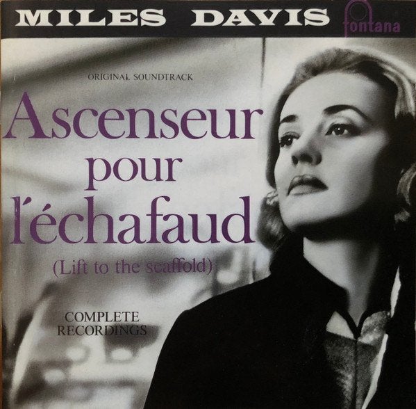 MILES DAVIS - soundtrack Ascenseur pour L' Echafaud, Inclusief boekje, Verzenden, Zo goed als nieuw, Jazz